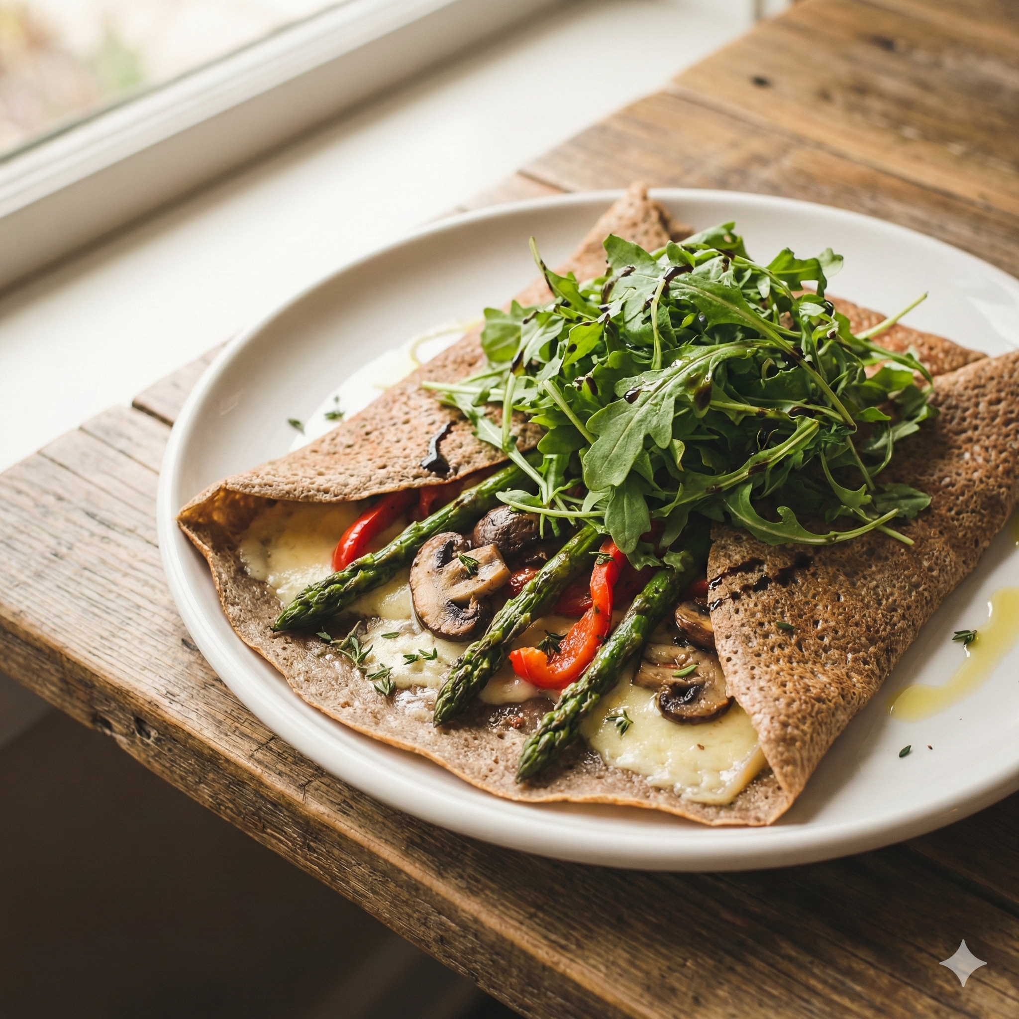 季節野菜のガレット